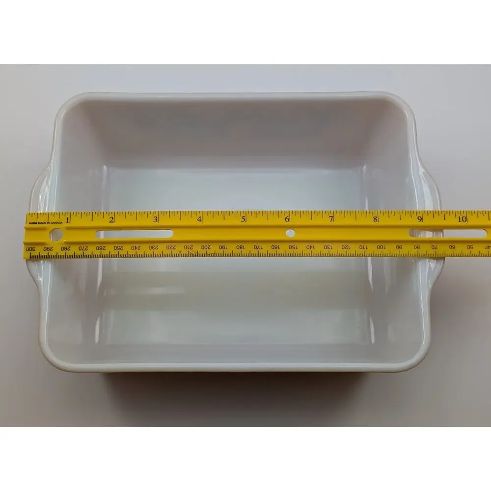 VTG Pyrex #503 “OLD ORCHARD” 1.5 QT Refrigerator Casserole Dish RIBBED LID